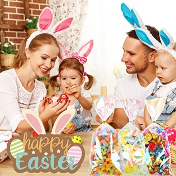 QTOP Iridescent Holographic Treat Bags for Every Occasion