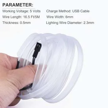 Transform Your Space with EL Wire Interior Car LED Strip