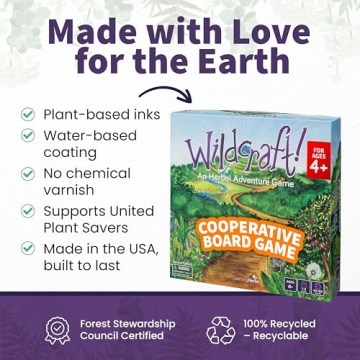 Wildcraft! Adventure Board Game for Family Learning