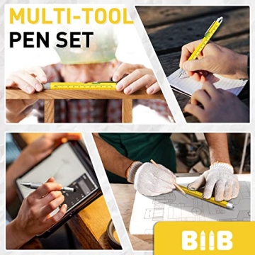 Multifunctional 9-in-1 Pen Perfect for Every Man's Needs