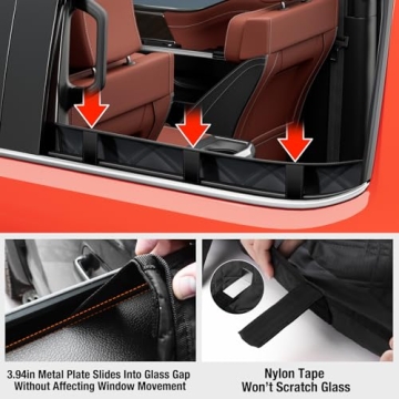 Surfcabin Dog Car Door Protector – 20% Larger Design for Trucks & Large SUVs, Thickened Waterproof...