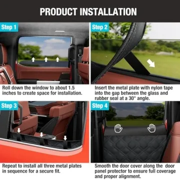 Surfcabin Dog Car Door Protector for Large Vehicles