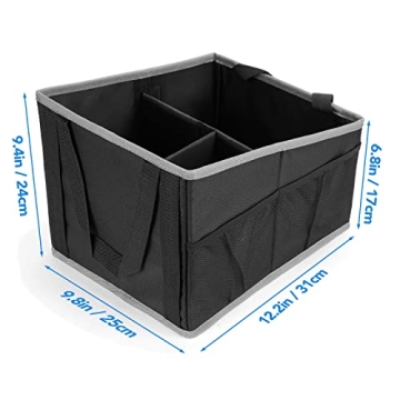 Alijees Car Back Seat Organizer for Easy Travel Storage