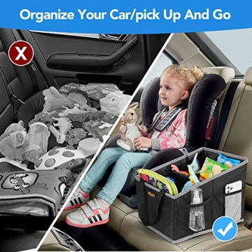 Alijees Car Back Seat Organizer for Easy Travel Storage