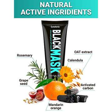 Sunatoria Black Mask for Effective Blackhead Removal