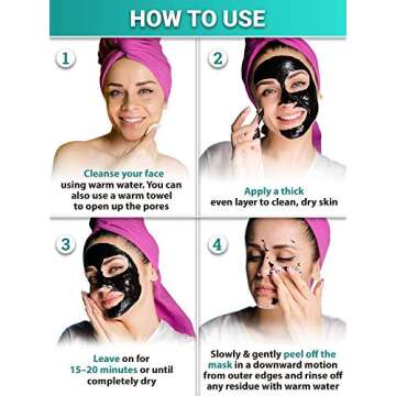 Sunatoria Black Mask for Effective Blackhead Removal