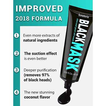 Sunatoria Black Mask for Effective Blackhead Removal