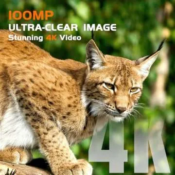 VOOPEAK 2025 Upgraded Solar Trail Camera - 100MP 4K 30FPS WiFi Trail Camera with 850nm Night Vision, 120° Wide-Angle Motion Activated Game Cam, 0.1s Trigger, IP66 Waterproof for Wildlife Monitoring