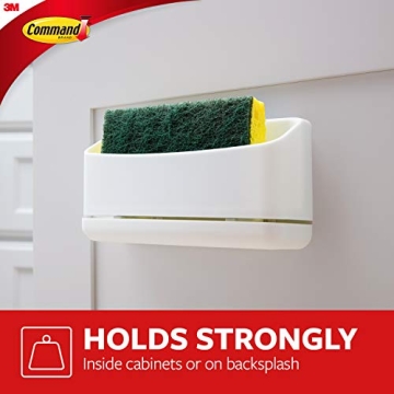 Innovative Command Under Sink Sponge Caddy, 2 Pack