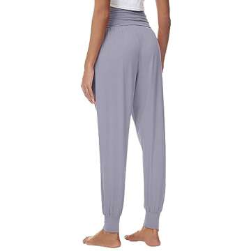 Ficerd 3 Pack Women's Cozy High Waisted Joggers
