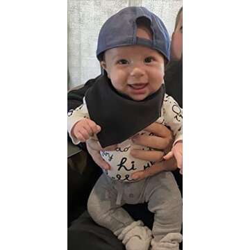 Maiwa Bandana Snap Drool Bibs for Babies 12 Pack