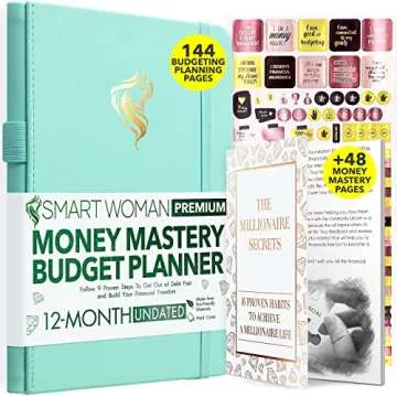 Freedom Mastery Financial and Goal Setting Planner 2023, Financial, A Self Care Journal to Productiv...