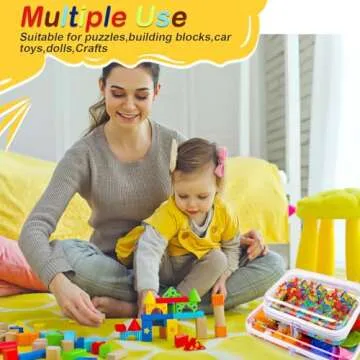 Clear Hard Shell Zipper Case for Toys and Travel Organizers