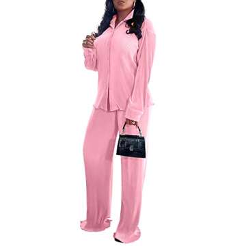 kaimimei Women's Stylish Casual 2 Piece Outfits for Everyday Wear