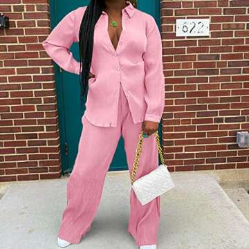 kaimimei Women's Stylish Casual 2 Piece Outfits for Everyday Wear