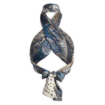 ZAFUL Women's Bohemian Bandana Top Criss Cross Sexy Tops Boho Halter Wrap Crop Top