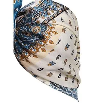 ZAFUL Women's Bohemian Bandana Top Criss Cross Sexy Tops Boho Halter Wrap Crop Top