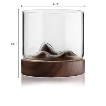 Elevate Your Drink with Our Unique Whiskey Glass