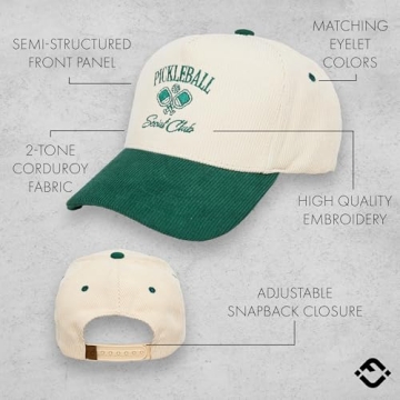 Funky Junque Vintage Corduroy Trucker Hat for Everyone