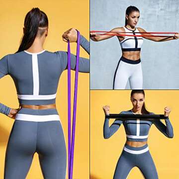 Durable Resistance Loop Bands - Perfect for All Fitness Levels