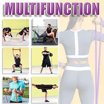 Durable Resistance Loop Bands - Perfect for All Fitness Levels