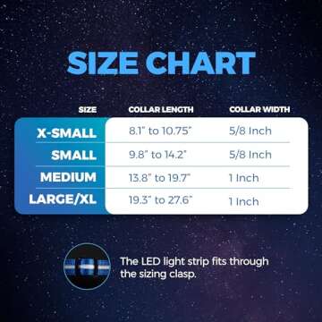 BLAZIN Light Up Dog Collars - Safety & Style Combined