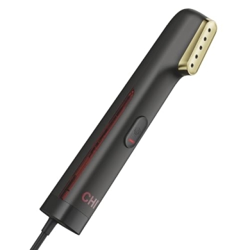 CHI Steam Handheld Garment Steamer for Clothes, Fabric and Drapes, 5 Minutes of Continuous Steam, Po...