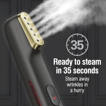 CHI Steam Handheld Garment Steamer for Quick Travel Wrinkle Removal