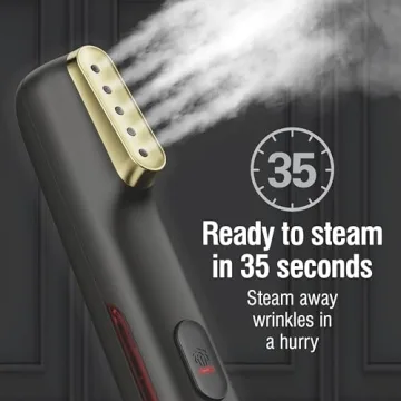 CHI Steam Handheld Garment Steamer for Quick Travel Wrinkle Removal