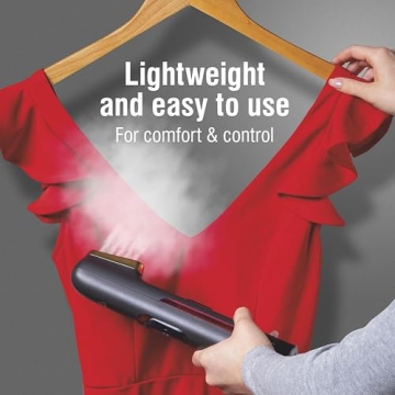 CHI Steam Handheld Garment Steamer for Quick Travel Wrinkle Removal