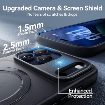 CASEKOO iPhone 17 Pro Max Case with Invisible Stand