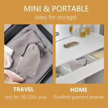 Portable Handheld Travel Clothes Steamer Iron