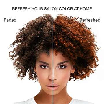 Celeb Luxury Gem Lites Amber Colorditioner, Color Depositing Conditioner with Bondfix Bond Rebuilder, Semi Permanent Hair Colour Glaze, Maintains and Refreshes Copper to Medium Auburn Tones