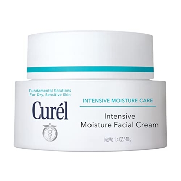Curel Japanese Skin Care Intensive Face Moisturizer Cream, Hydrating Face Lotion for Dry to Very Dry...
