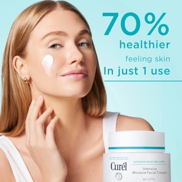 Curel Intensive Face Moisturizer Hydrating Cream 1.4 Oz