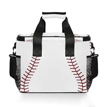 AUUXVA Insulated Cooler Lunch Bag - Large 15L Capacity, Leakproof Design for Outdoor Fun