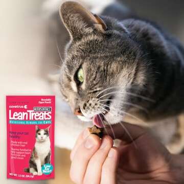 Nutrisential Lean Treats for Cats - Soft, Low-Fat, Delicious