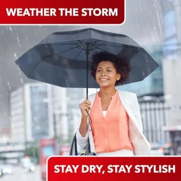 Repel Windproof Travel Umbrella - Compact, Durable & Easy to Use