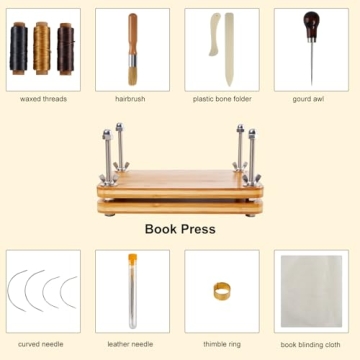 SYOSOF Book Binding Kit for DIY Enthusiasts and Crafters