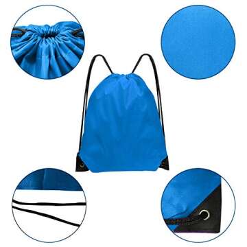 Grneric Drawstring Bags - Bulk 42 Pcs for Custom Gifts
