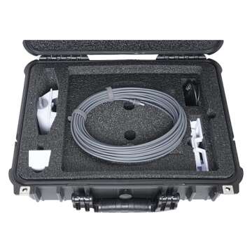 Waterproof Hard Case for Starlink Mini Dish Kit - Precision Cut Foam for Storage and Transport