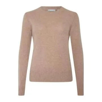 Style Republic 100% Pure Cashmere Long Sleeve Crew Neck Sweater for Women