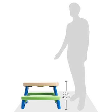 Durable Little Tikes Easy Store Jr. Picnic Table for Kids