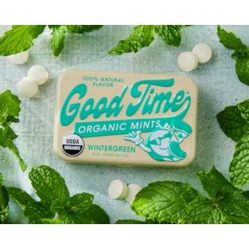 Freshen Up with Organic Wintergreen Mints - 40 Count