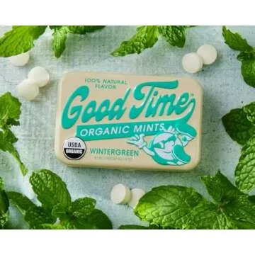 Freshen Up with Organic Wintergreen Mints - 40 Count