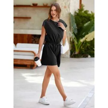 Glamaker Women's Trendy Summer Rompers for Stylish Comfort