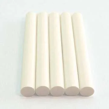 Surebonder FS-12 Fabric Hot Glue Sticks, Strong Bonding Fabric Glue, Machine Washable, Full Size 4-Inch Length - 12 Pack, - Made in USA , White