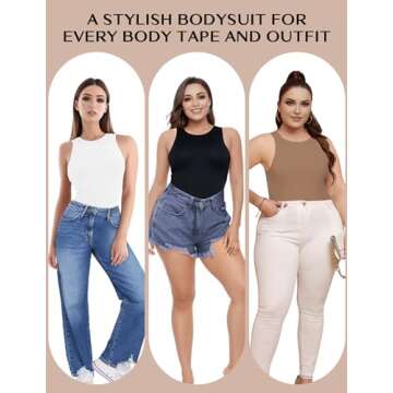 Stylish Women’s Sleeveless Bodysuit for Every Event