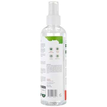 Made For Locs Vegan Aloe Refresher Spray | Hydrating Moisturizer for Locs & Dreadlocks, Natural Hair Care | Nourishing Locs Spray with Aloe Vera, 8 oz