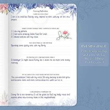 Legend Gratitude Journal – Guided Daily Journal to Foster Positivity & Happiness – Grateful Notebook to Write in – Inspirational Affirmation & Thankful Journal – Hardcover (Periwinkle)